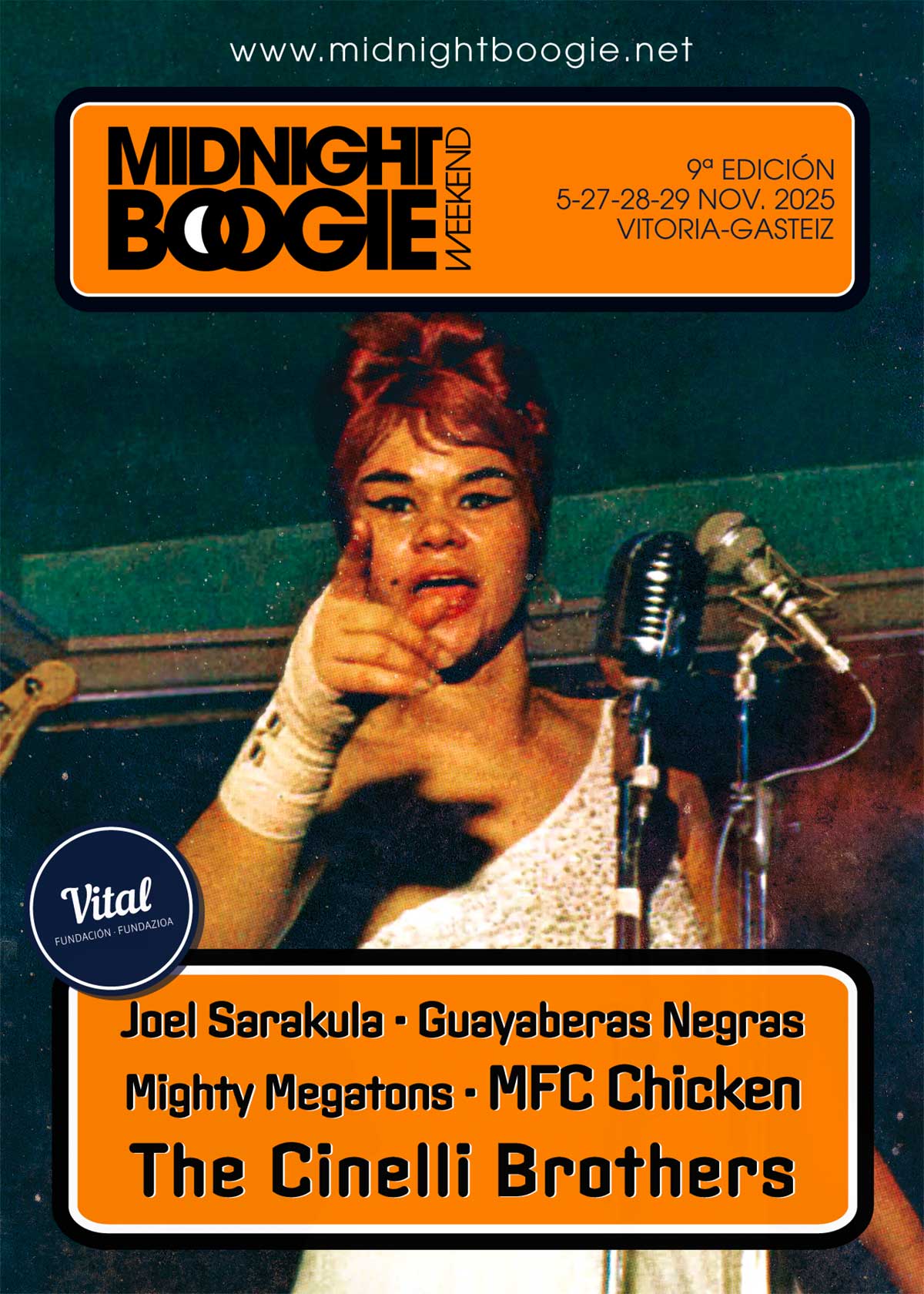 Flyer Midnight Boogie 2025